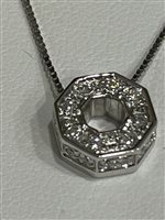 Collana Salvini Donna in Oro bianco Diamante 0.17 Ct SDB33025 - SDB33025